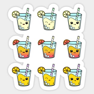 Cute Juice Sticker